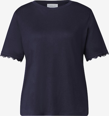 Street One Studio Shirt in Blue: front