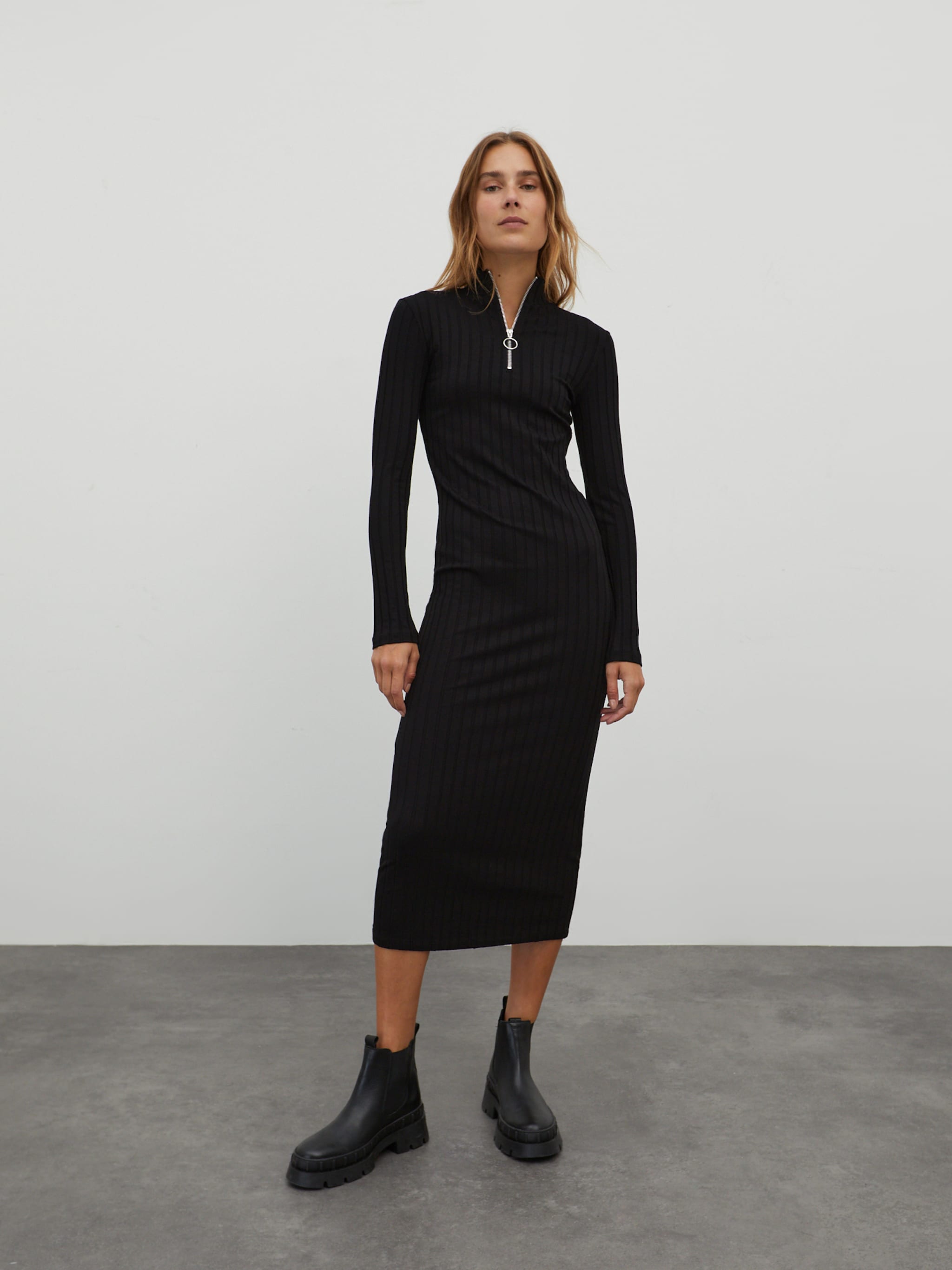 EDITED Produits Robe 'Felicitas' noir