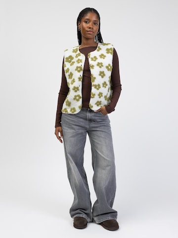 BROKE + SCHÖN Knitted Vest 'Teddy' in Green