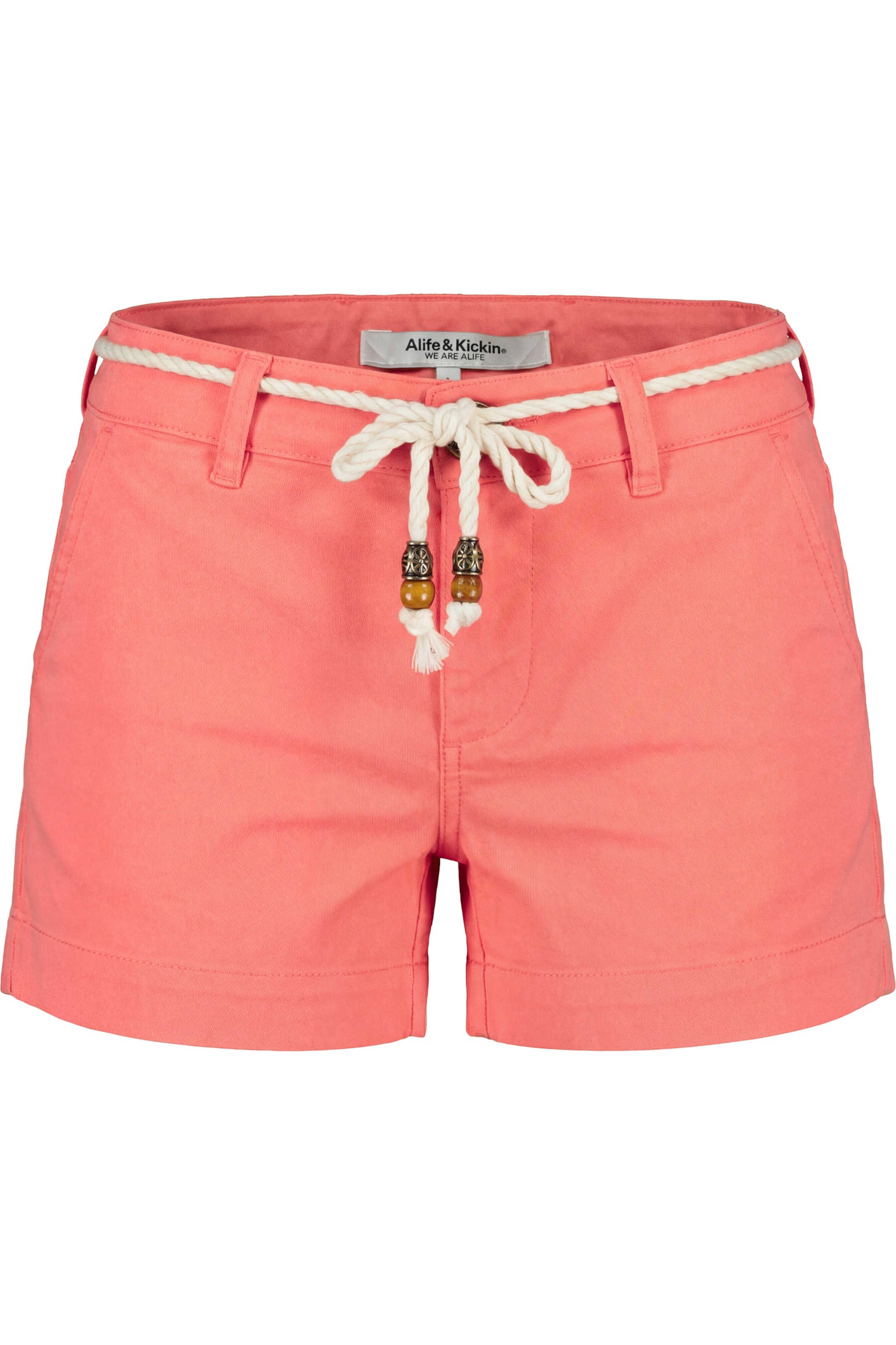 alife & kickin Normalny krój Spodnie 'Reina' w kolorze pomarańczowy: przód