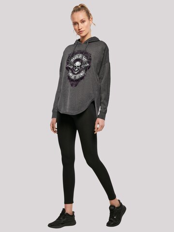 Sweat-shirt 'Avenged Sevenfold Rock Metal Band Bat Flourish' F4NT4STIC en gris