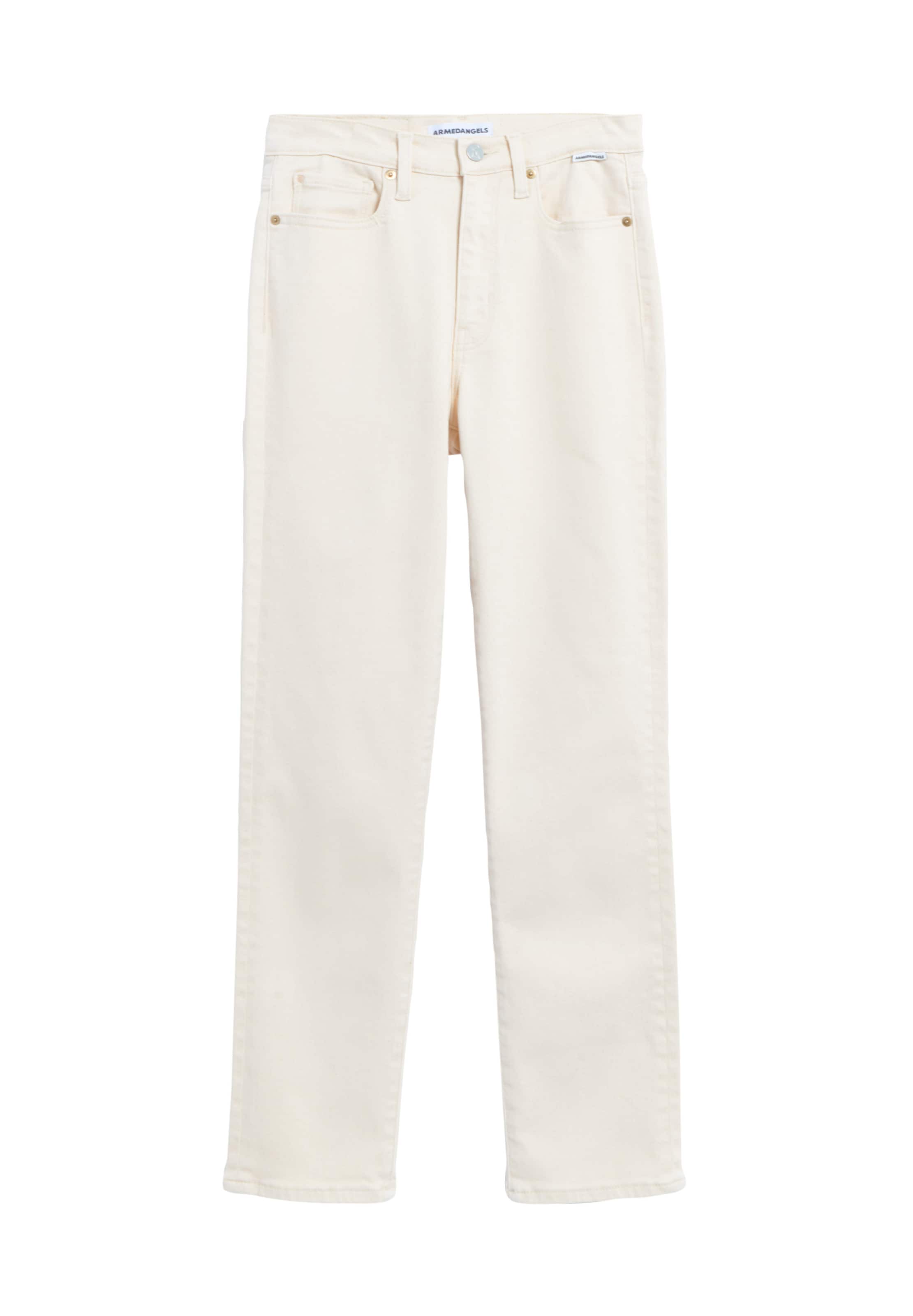 ARMEDANGELS Slimfit Jeans 'Lejaaani' in Beige: voorkant