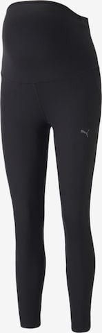 PUMA Workout Pants in Black: front