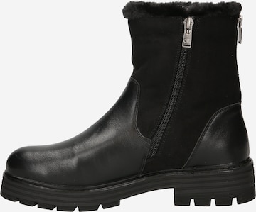 TOM TAILOR Ankle Boots in Black