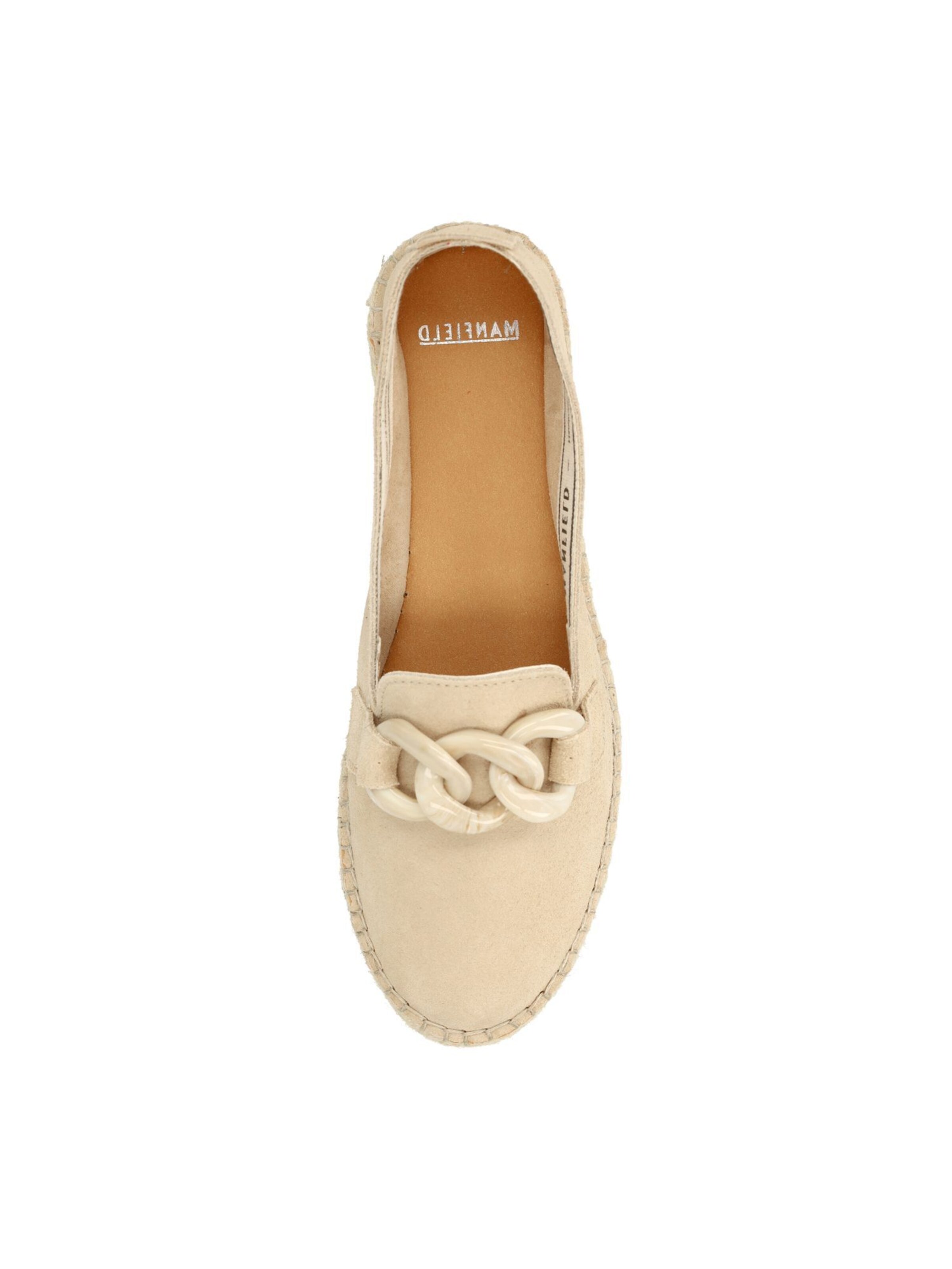 MANFIELD Espadrilles in Beige