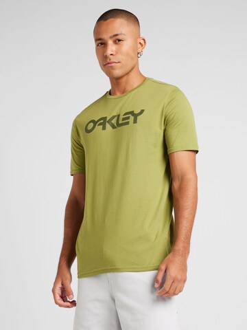 OAKLEY - Camisa 'MARK II' em verde: frente