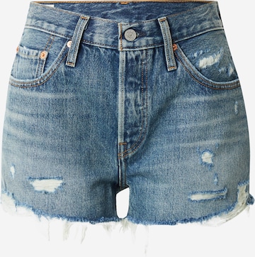 LEVI'S ® Regular Jeans '501®' in Blauw: voorkant