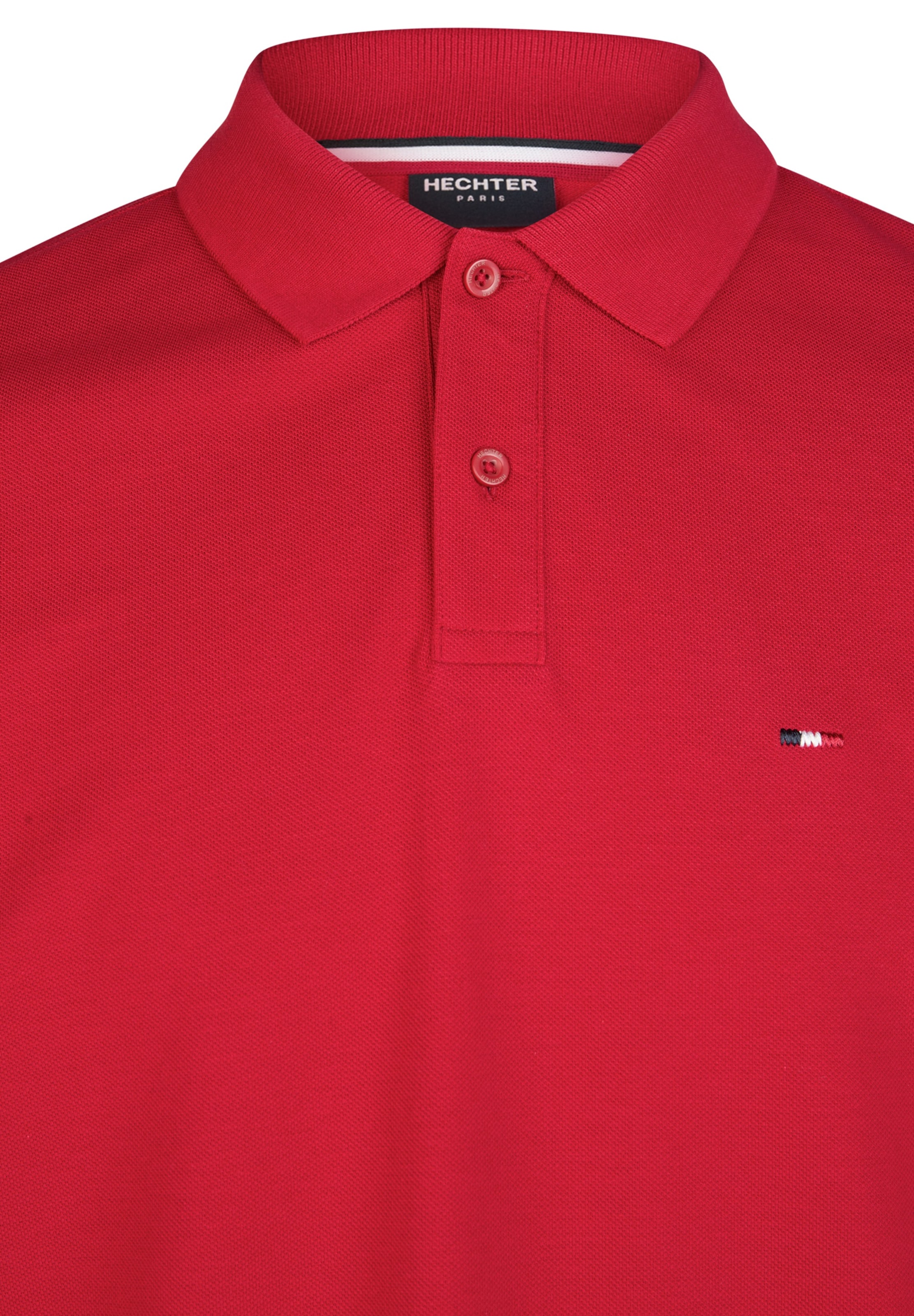 HECHTER PARIS Poloshirt 'POLO PIQUE' in Rot