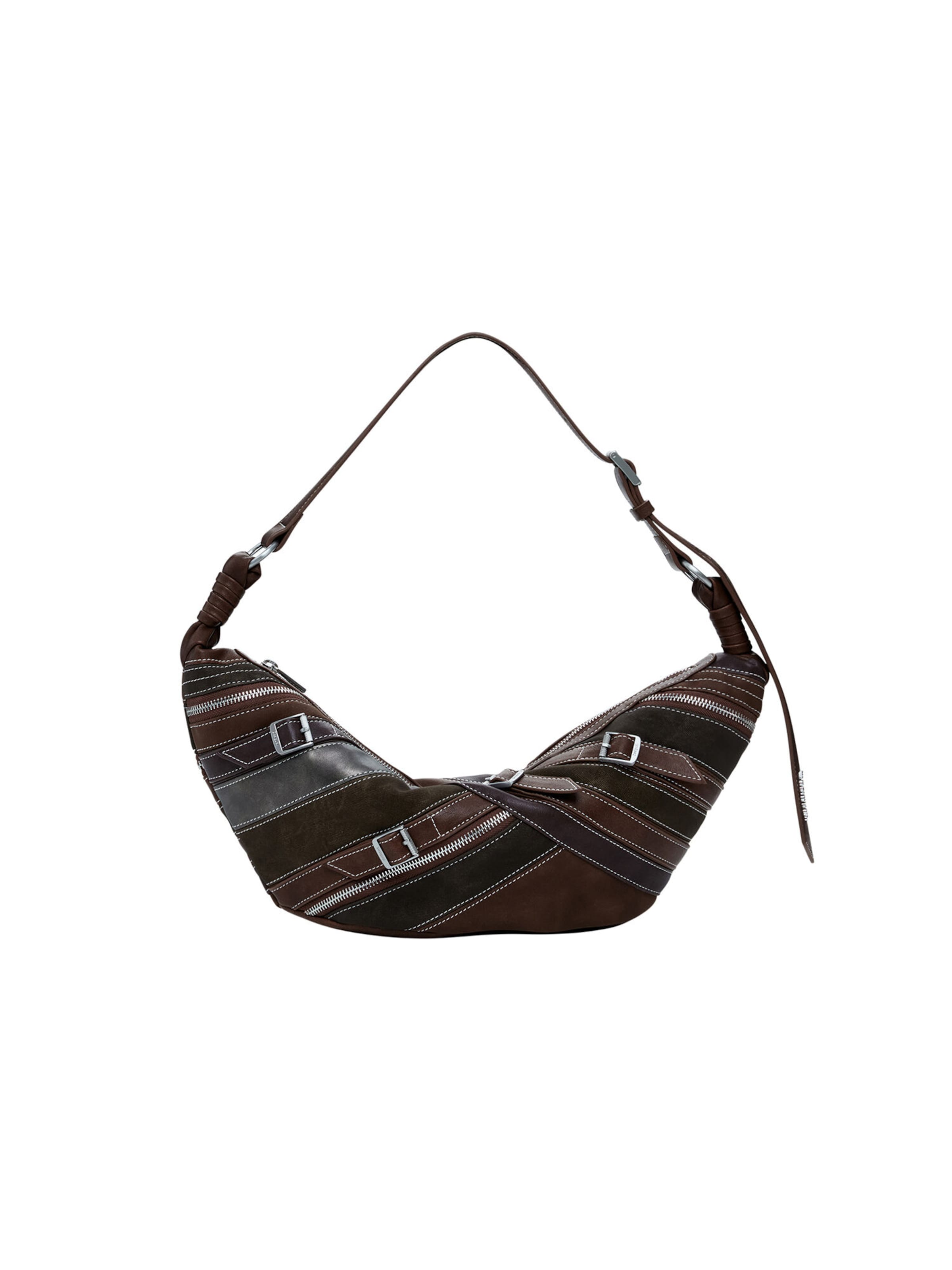 Desigual Чанта за през рамо 'Fibonacci Munster 2.0' в кафяво: отпред