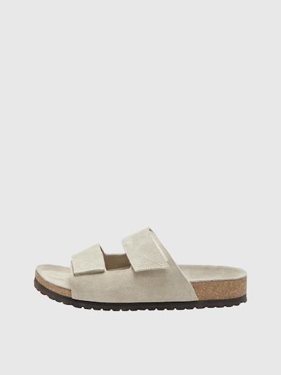 SELECTED HOMME Pantolette 'SLHBASTIAN' in sand, Produktansicht