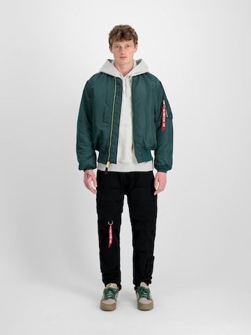 Veste mi-saison 'MA-1' ALPHA INDUSTRIES en vert