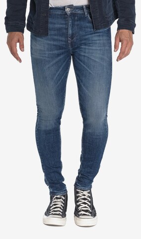 Le Temps Des Cerises Slim fit Jeans 'POWERC' in Blue: front