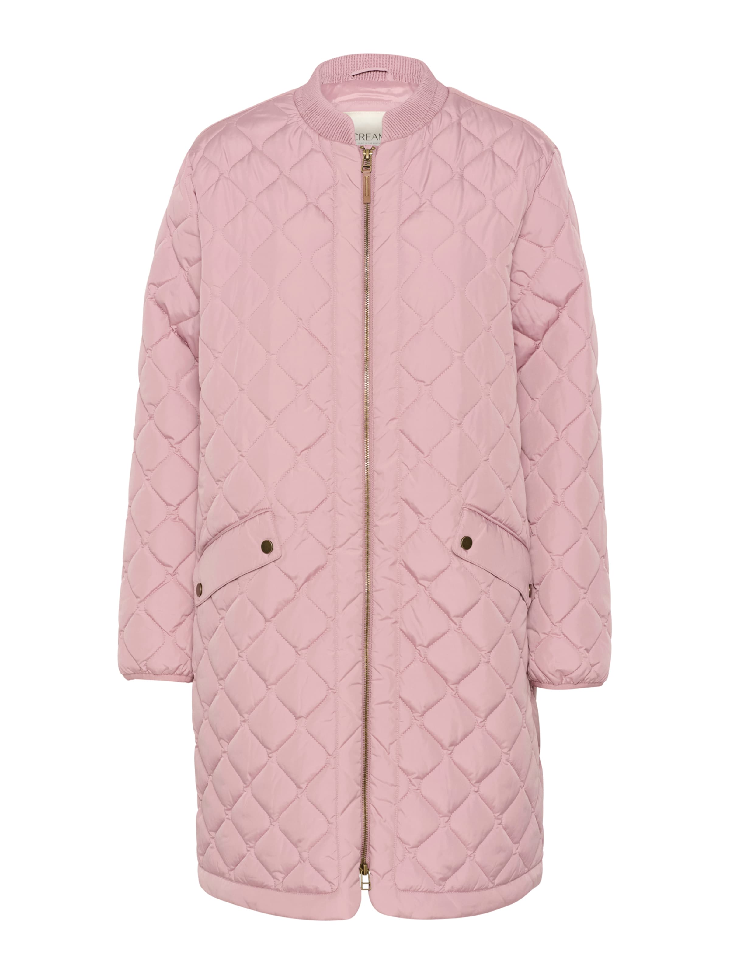 Cream Демисезонное пальто 'Arwen' в Ярко-розовый: спереди