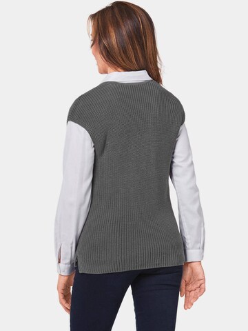 Goldner Gebreide bodywarmer in Grijs