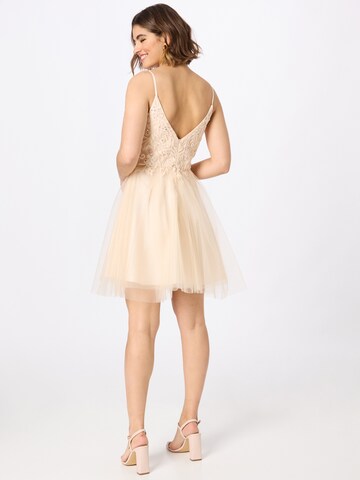 Laona Cocktail Dress in Beige