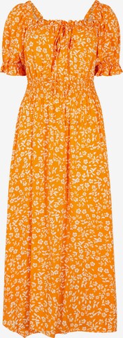 Apricot Dress in Orange: front