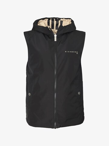 John Richmond Between-Season Jacket 'Puffer Vest' in Black: front