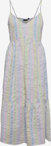 PIECES Letní šaty 'Kaitlyn' – fialová: přední strana
