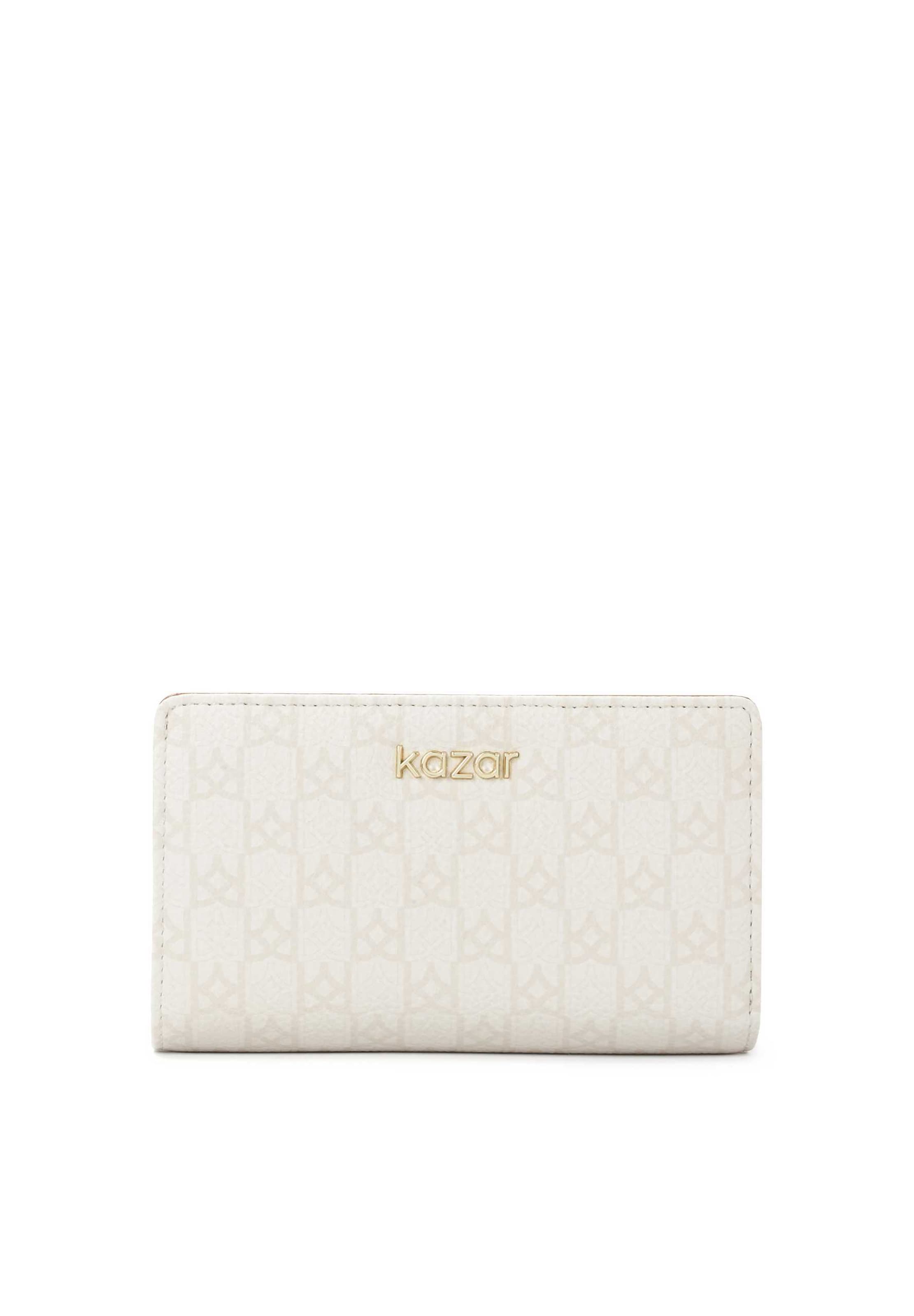 Kazar Portemonnee in Wit: voorkant