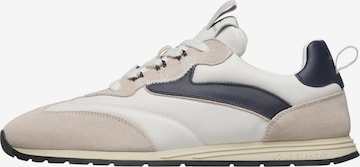 Voile blanche Platform trainers 'PLAY SNEAK M 01.' in White: front