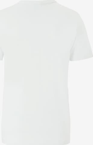 LOGOSHIRT Shirt 'Langstrumpf – Pirat' in Wit
