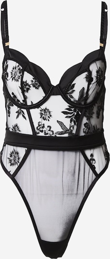 Bluebella Body 'Cassandra' en noir, Vue avec produit