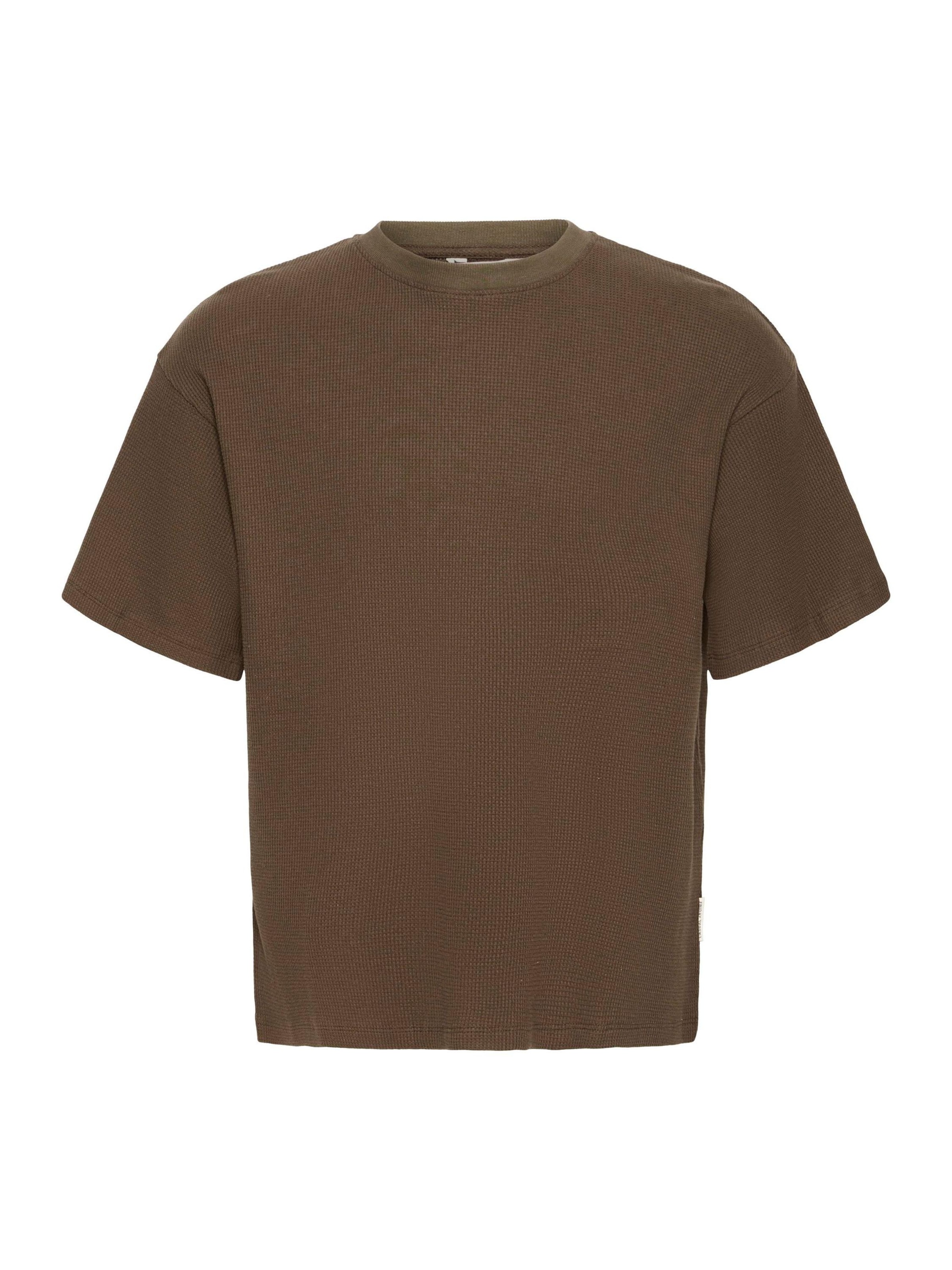 Casual Friday Shirt ' CFHurdal Boxy ' in Brown: front