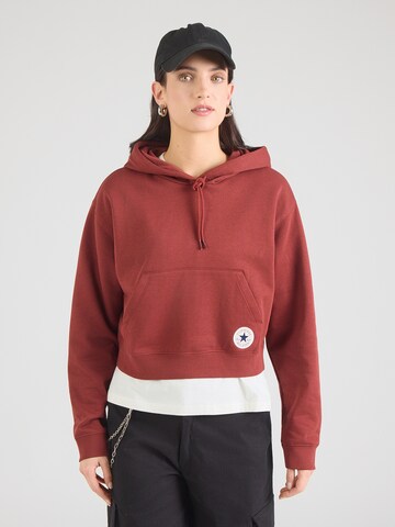 CONVERSE - Sudadera 'CHUCK' en rojo: frente