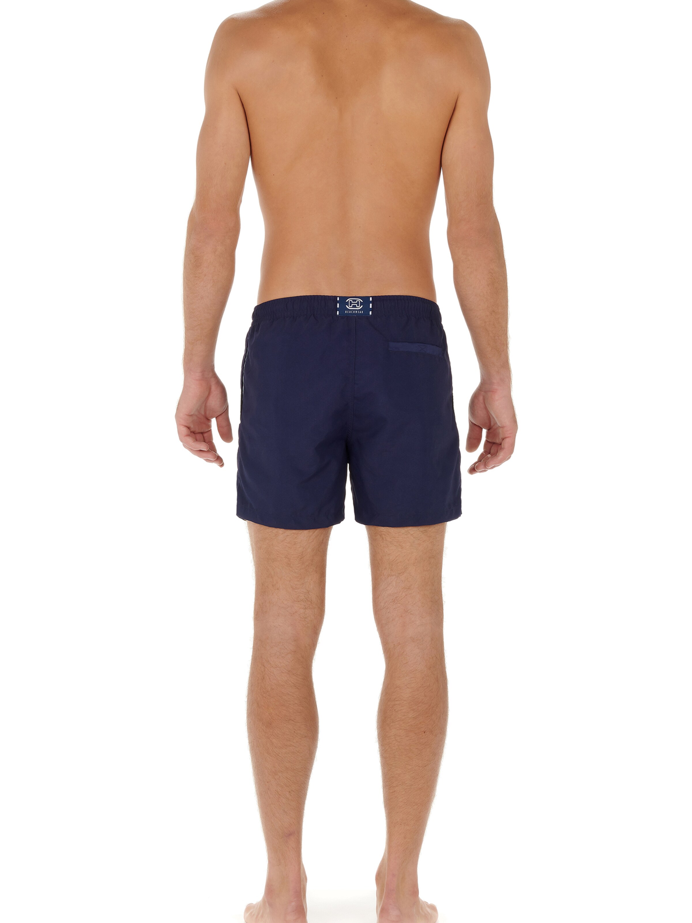 HOM Swimming shorts ' Sea Life ' in Blue
