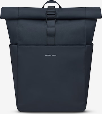 Kapten & Son Rucksack 'Lund Basic' in Blau: Vorderseite