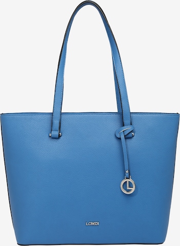 L.CREDI Handbag 'Maxima' in Blue: front