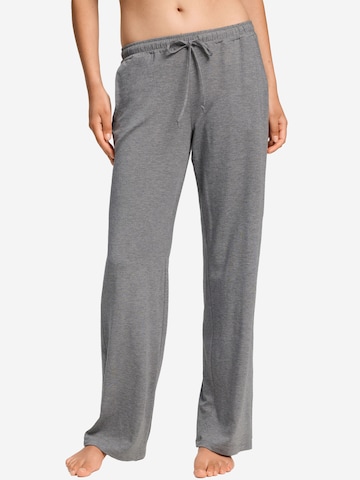 Pantalon de pyjama 'Natural Elegance' Hanro en gris : devant
