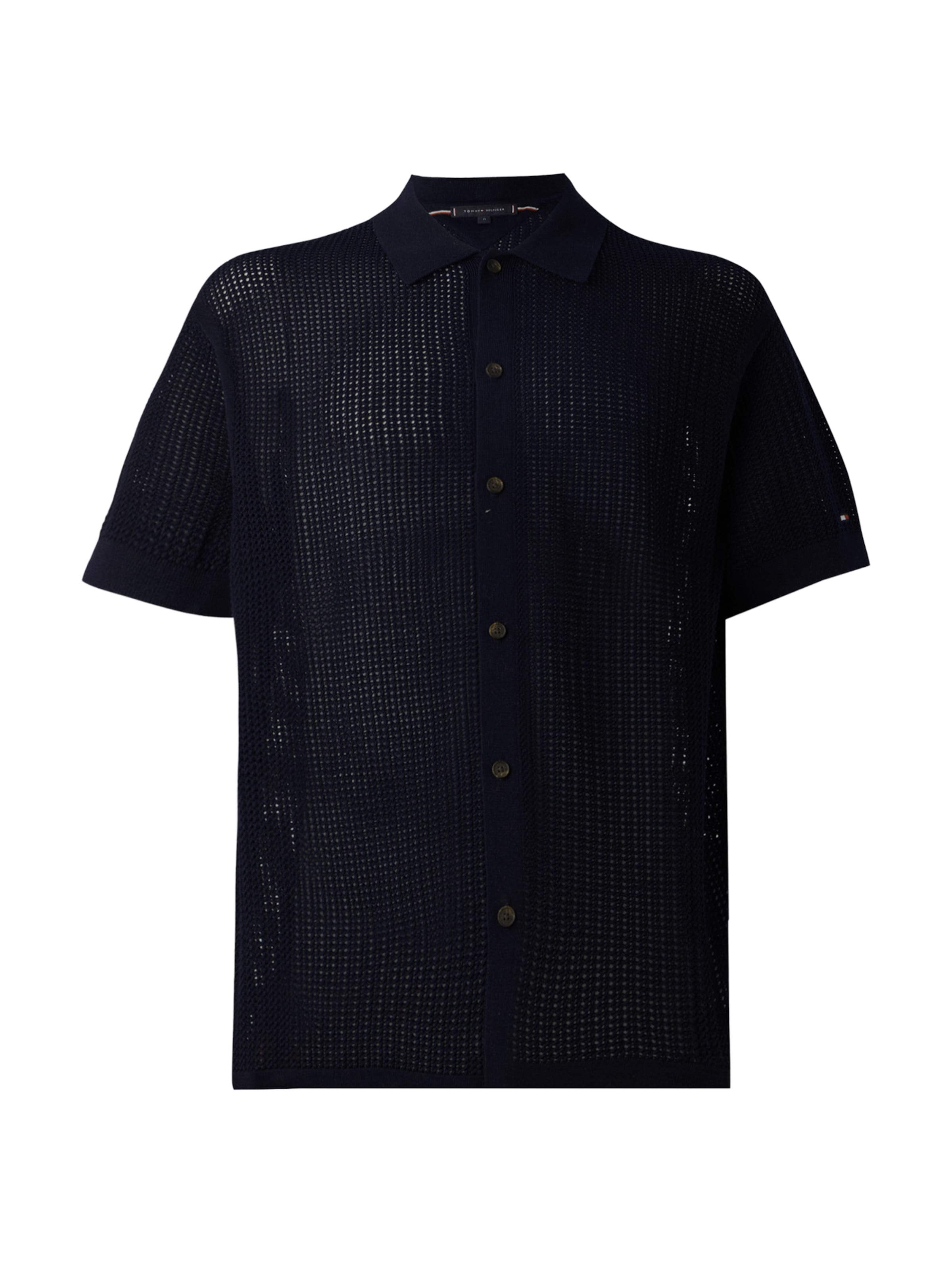 TOMMY HILFIGER Strickjacke in navy, Produktansicht