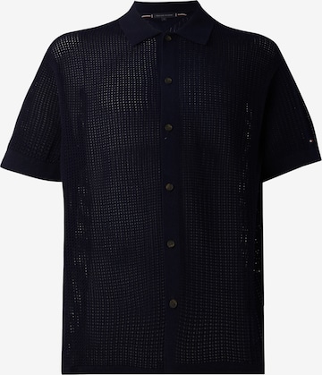 TOMMY HILFIGER Strickjacke in Blau: Vorderseite