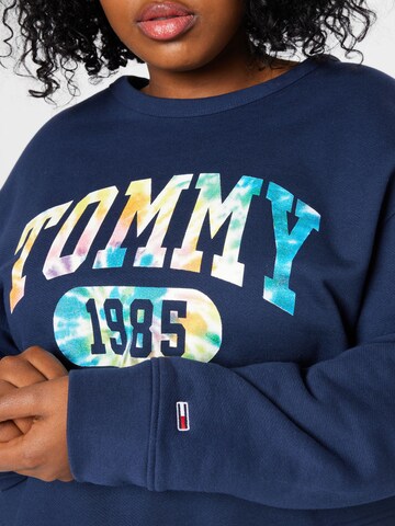 Sweat-shirt Tommy Jeans Curve en bleu