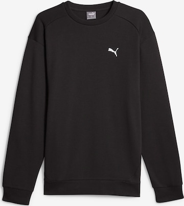 PUMA Sports sweatshirt in Black: front