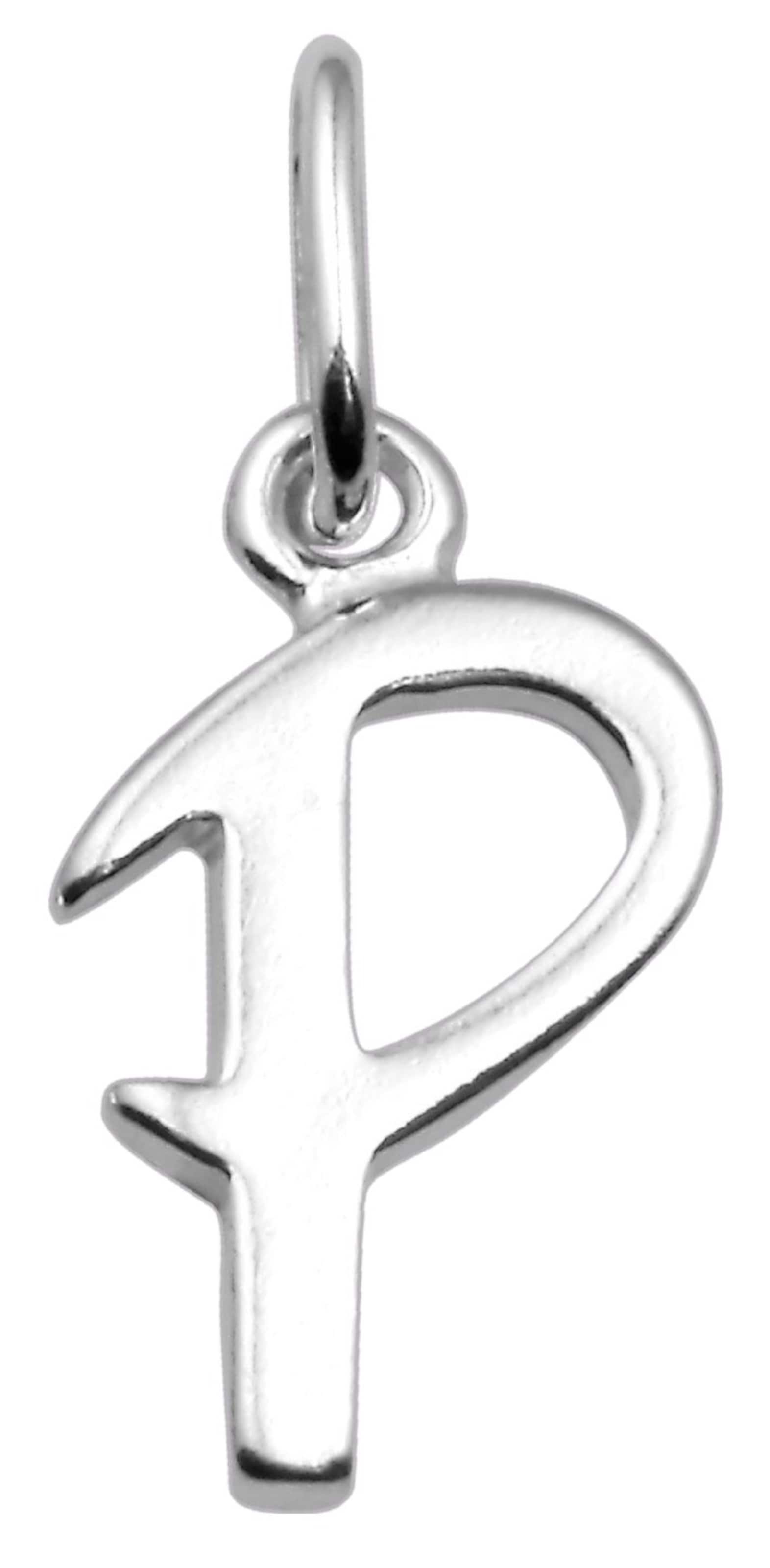 Lucardi Anhänger in silber, Produktansicht