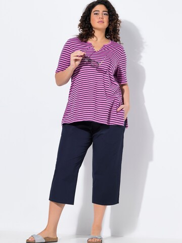 Ulla Popken Regular Broek in Blauw