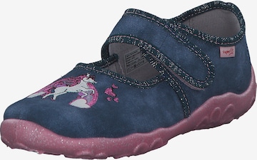 SUPERFIT Hausschuh 'BONNY 00282' in Blau: Vorderseite