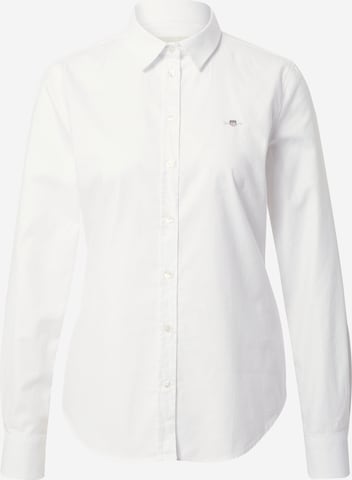 GANT Blouse in Wit: voorkant