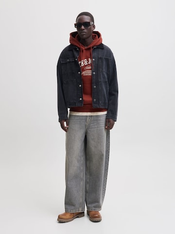 Felpa 'JJEDenver' di JACK & JONES in rosso