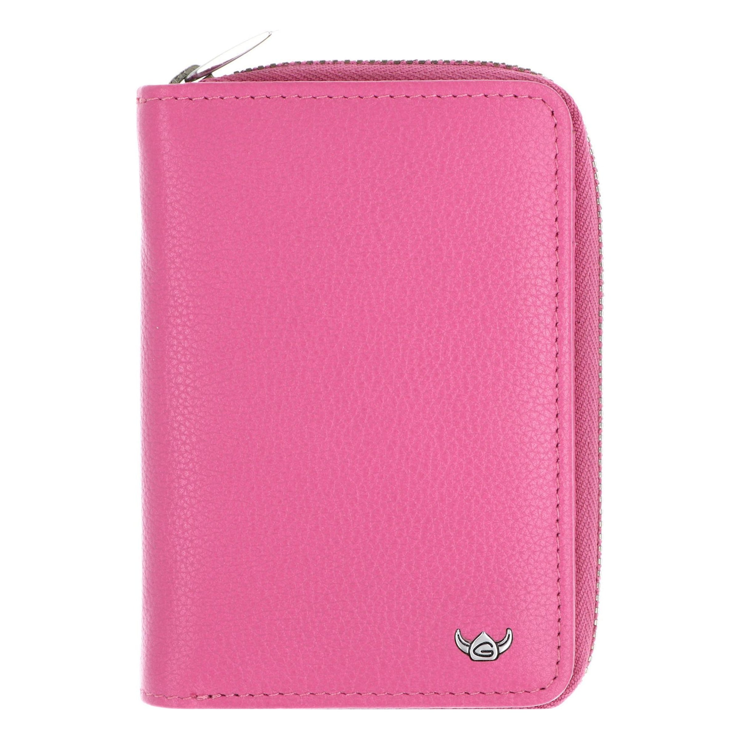 Porte-monnaies 'Madrid' GOLDEN HEAD en rose : devant