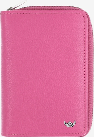 Porte-monnaies 'Madrid' GOLDEN HEAD en rose : devant
