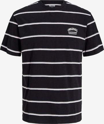 Tricou 'Lucca' de la JACK & JONES pe negru: față