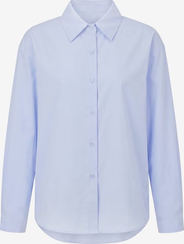 MYMO - Blusa em azul: frente