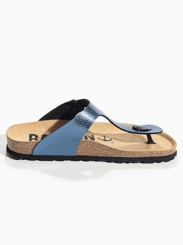 Bayton - Sandalias de dedo 'MERCURE' en azul