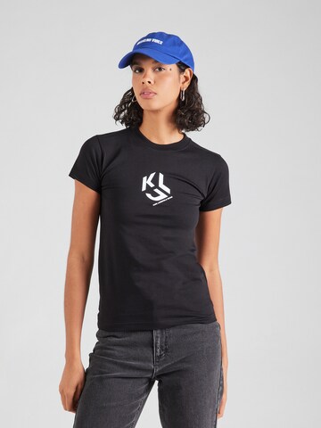 KARL LAGERFELD JEANS Shirt in Black: front