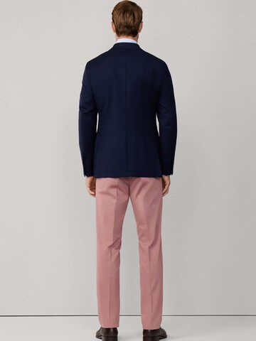 Hackett London Slim fit Suit Jacket 'Hopsack' in Blue
