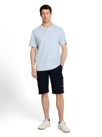TOM TAILOR Regular Cargo Pants in Blue