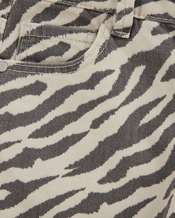 Wide Leg Jean WE Fashion en beige